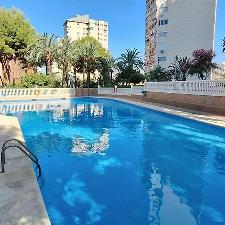 Nuevo Apto Hasta 6 Personas Muy Cerca De Playa Levante Con Jardines Y Gran Piscina , Pista De Tennis Y Futbol Deportes Y Zona Infantil ,en Urbanizacion Con Parking Lejlighed *